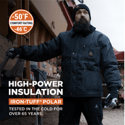 RefrigiWear Mens Iron-Tuff® Polar Jacket