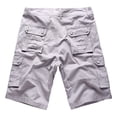 thumbnail image 2 of Men's Classic Relaxed Cargo Short Lightweight Multi Pocket Casual Outdoor Hiking Shorts(111Silver Gray,30), 2 of 4