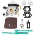 thumbnail image 1 of Carburetor With Air Filter Fuel Hose For Fs38 Fs45 Fs46 Fs55 Km55 Brush Cutter, 1 of 5