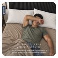 thumbnail image 2 of Fundas de Almohada Estándar Esquimal Lyocell 2 Piezas Color Beige, 2 of 8