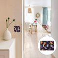 thumbnail image 7 of Yayeee Toggle Light Switch Wall Plate 3-Gang 6.37"x4.48" Decorative Outlet Cover, Halloween Purple Ghosts, 7 of 7