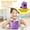 Purple, variant on Cute Silicone Piggy Bank – Unbreakable Coin Bank for Kids & Adults, Ideal Money Saving Jar for Boys, Girls, Easter, Christmas, Birthday & New Year Gifts, Fun & Safe Savings Tool