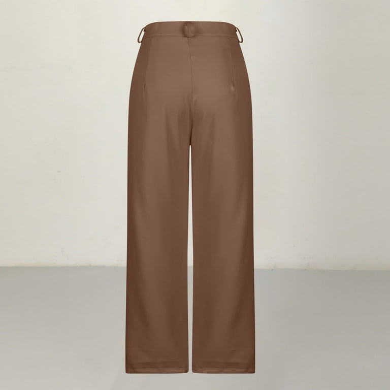Pants in Wool with Turn-ups
