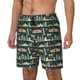 thumbnail image 1 of Balery UAE Travel1 1 Bañador para hombre, shorts de playa de secado rápido con entrepierna y forro de compresión-Medium, 1 of 6