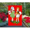 thumbnail image 3 of JOOCAR Valentine's Day Garden Flags, Red Valentine's Day Small Lover Envelopes 12x18 Inches Double Sided Garden Flags for Outdoor Garden Festival Yard Decoration, 3 of 5