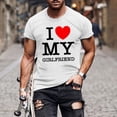 thumbnail image 2 of Summer Savings Clearance! Stamzod Mens T Shirts Casual Men Clothes Crewneck T-Shirts Letter Print Short Sleeve Basic Tee Men's Tops, 2 of 5