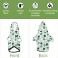 thumbnail image 6 of Haiem Frog And Dragonflies for Winter Dog Hoodie Sweatshirts with Pockets Warm Dog Clothes for Small Dogs Chihuahua-Medium, 6 of 7