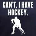 thumbnail image 3 of CafePress - Cant I Have Hockey T Shirt - Women's V-Neck Dark T-Shirt, 3 of 4