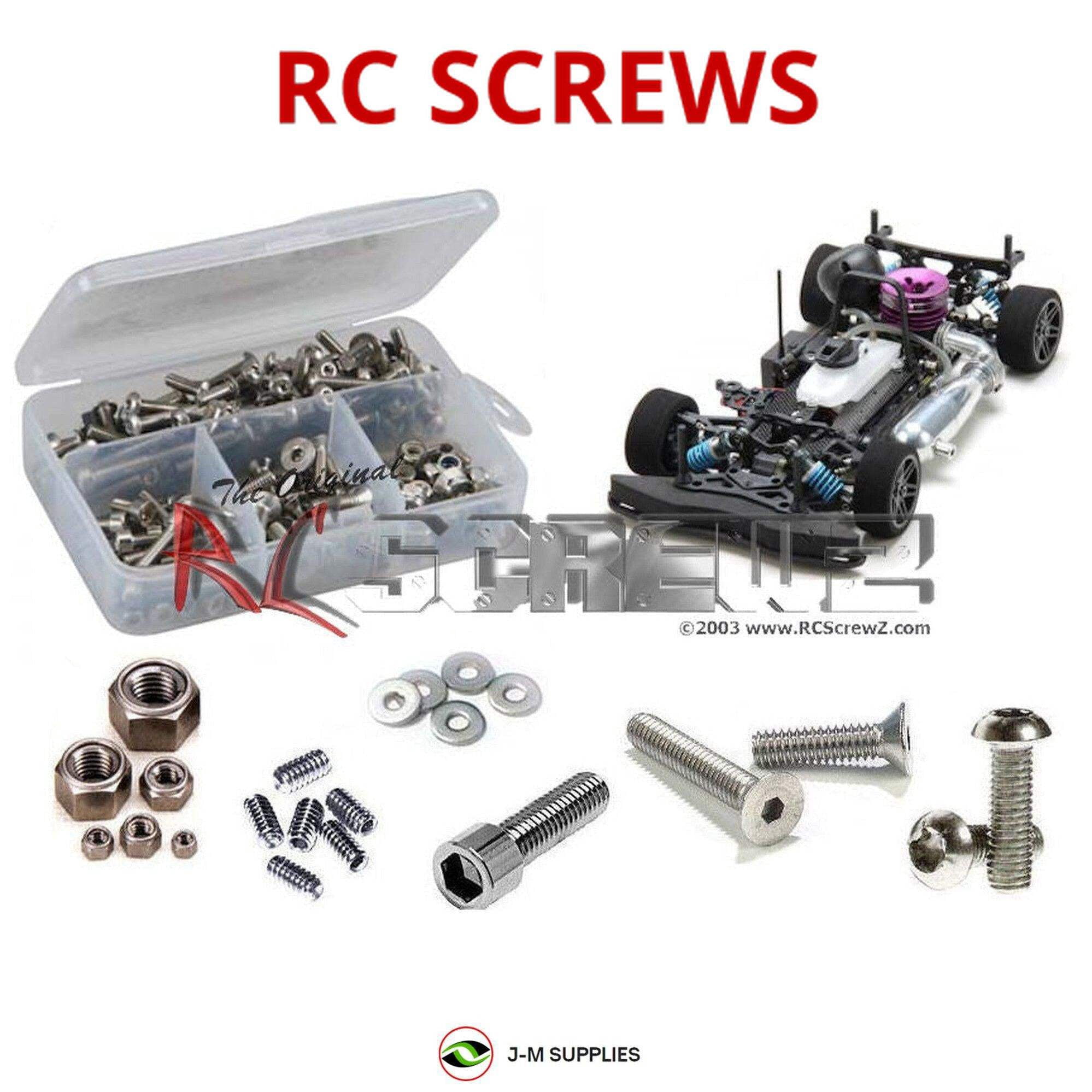 RCScrewZ Stainless Steel Screw Kit kyo194 for Kyosho Mad Crusher