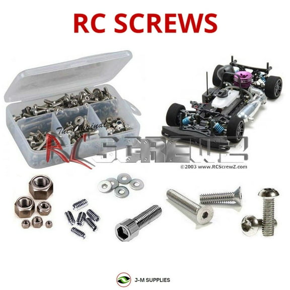 RCScrewZ Stainless Steel Screw Kit mug021 for Mugen Seiki MTX-5 RC Car | SET