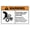 Warning Sign 1, variant on Warning Do Not Lean On Railing Sign NO.16493 - 8"x12" Site Safety Metal Tin Sign, Clear Warning for Home Business, Railing Safety