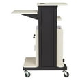 thumbnail image 6 of Oklahoma Sound PRC Series Metal Premium Plus Presentation Cart in Ivory/Black, 6 of 16
