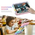 thumbnail image 3 of Allytechgroup Case for iPad Air 11 Inch M3/M2 2025/2024, Kids Case with Pencil Holder & Kickstand Shockproof Protective Back Cover for iPad Air 11-inch M3 2025 & M2 2024, Colourfulpink, 3 of 8