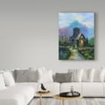thumbnail image 3 of Trademark Fine Art 'Irish Church And Garden' Canvas Art by Bonnie B Cook, 3 of 3