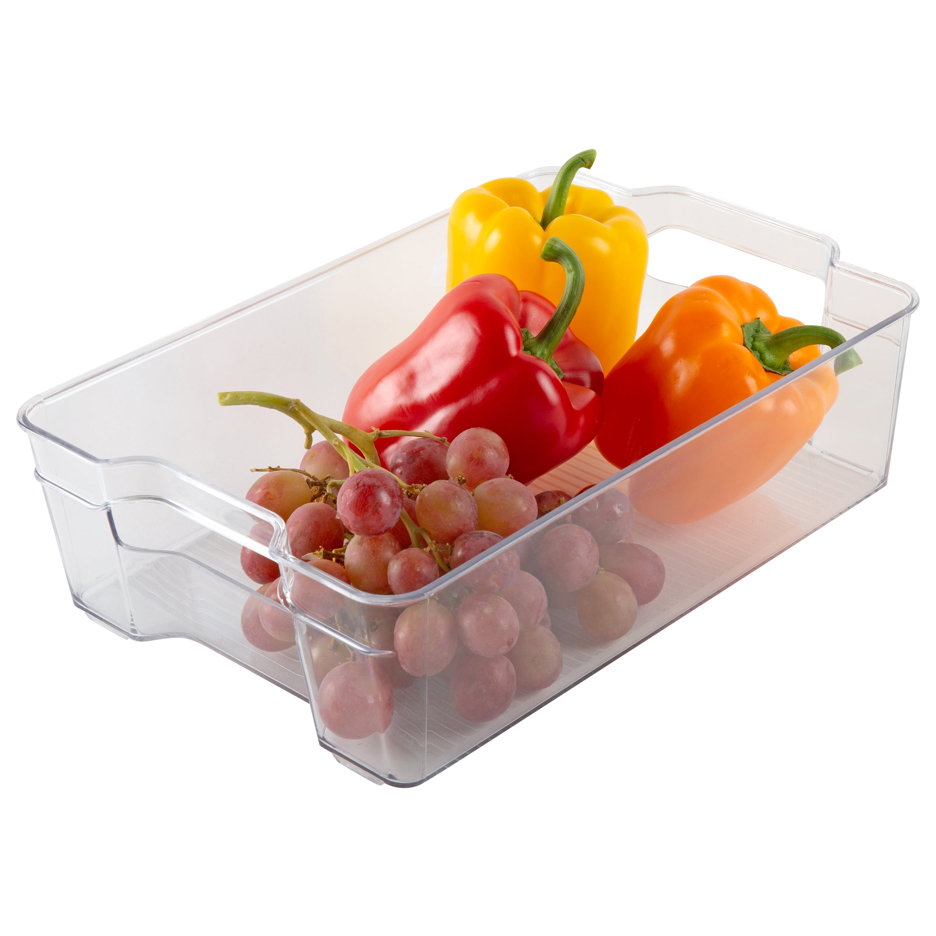 Kitchen Details 3 Piece Set Refrigerator Shelf Organizers