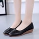 thumbnail image 2 of Amzcrzy Zapatos de mujer,Zapatos de mujer,Zapatillas de mujer, Zapatos de cuña cómodos e informales de color liso con punta puntiaguda para mujer Sandalias Mujer Zapatillas De Casa, 2 of 4
