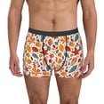 thumbnail image 1 of Lukts Colorful Maple Leaves Pattern Men's Underwear Covered Waistband Boxer Briefs-XX-Large, 1 of 5