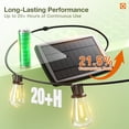 thumbnail image 2 of Cadena de luces solares Addlon 24+2 LED, 23,5 m, resistente al agua, 2 of 9