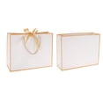 thumbnail image 5 of Unique Bargains 4 Pcs Gift Bags Simple Gift Packaging Rose Gold Tone White, 5 of 5