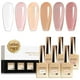 thumbnail image 1 of Set de esmaltes de uñas CANNI Jelly Gel, 6 colores, 9 ml, blanco lechoso transparente, 1 of 8