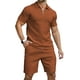 thumbnail image 1 of Conjunto de polo y pantalones cortos KUYIGO, trajes de verano para hombre, 1 of 6