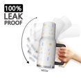 thumbnail image 3 of Modern 40oz Tumbler– Stainless Steel Insulated Tumbler with Handle and Straw, Large Capacity Travel Cup for Hot & Cold Drinks, 3 of 7