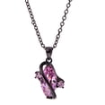 thumbnail image 4 of es Colgantes Rosados Moda Cadena para Mujeres Negro Salvador Collar, 4 of 6