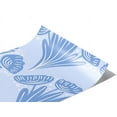 thumbnail image 2 of Rwraps Blue Art Deco Too Literal Matte Vinyl Film Wrap 59in x 30ft Vinyl Vehicle Car Film Sheet Roll, 2 of 9