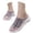 Pink, variant on Womens Breathable Mesh Walking Mules Sneakers Open Back On Shoes Casual On Breathable Mesh Half Slippers Lightweight Comfortable Walking Shoes For Daily Purple 37