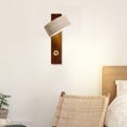 thumbnail image 4 of Lámpara De Pared De Luz De Pared De Piedra Giratoria Lámpara De Pared Industrial Rústica De Luz Rústica Con Interruptor De Llave Para El Pasillo De Dormitorio Sala De Estar, 4 of 7