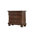 thumbnail image 6 of Baltimore King 4 Pc Storage Platform Bedroom Set Made with Wood in Dark Walnut, 6 of 15