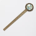 thumbnail image 2 of Daisy Lace Bookmark in Antique Bronze: a Delightful Reading Accessory for Book Lovers, 2 of 5