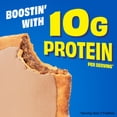 thumbnail image 6 of (12 pack) Pop-Tarts Protein Toaster Pastries, 10g Protein, Boostin' Brown Sugar Cinnamon, 14.3oz Box (8 Pop-Tarts), 6 of 13
