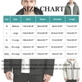 thumbnail image 2 of Men's Windbreaker Jacket Heavyweight Winter Outdoor Hooded Sport Coat with Zipper Pockets Windproof Outerwear (M, Black), 2 of 8
