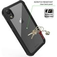 thumbnail image 6 of CellEver for iPhone XR Case with Built-in Screen Protector, Clear Full Body Heavy Duty Protection Shockproof Rugged Transparent Cover (Lime), 6 of 7