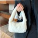 thumbnail image 1 of Typpkmm Plush Shoulder Bags for Femme Designer Soft Winter Ladies, 1 of 6