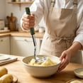 thumbnail image 2 of SIfdSeng Stainless Steel Potato Masher and Food Crusher for Kitchen Smooth Puree Maker Utensil, 2 of 6
