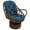 Multi-color, variant on 48-inch by 24-inch Solid Twill Swivel Rocker Cushion