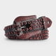 thumbnail image 1 of Red 110cm Rhinestone Skull belt men shiny fashion belt punk fashion studded belt jeans pants jacket, 1 of 3