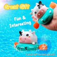 thumbnail image 4 of Baby bath water toy -Water Spray Sprinkler for Kids-Cute Sprinkler with 8 Wiggle Tubes Outdoor Sprinklers Summer Octopuses Toys for Garden Backyard Lawn Splashing Fun Toys for Boys Girls,Light Blue, 4 of 5