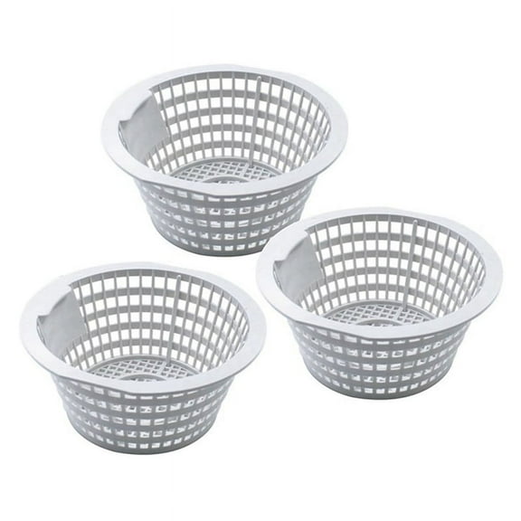 3Pcs 8928 Skimmer Basket for Above Ground and in Swimming Pool Replacement Parts ACM88