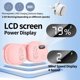 thumbnail image 4 of Ventilador de cuello portátil, ventilador de cuello sin cuchillas plegable, acondicionador de aire portátil, ventilador personal 2000 mAh batería recargable, ajustable 360 Feliz Sencillez, 4 of 5