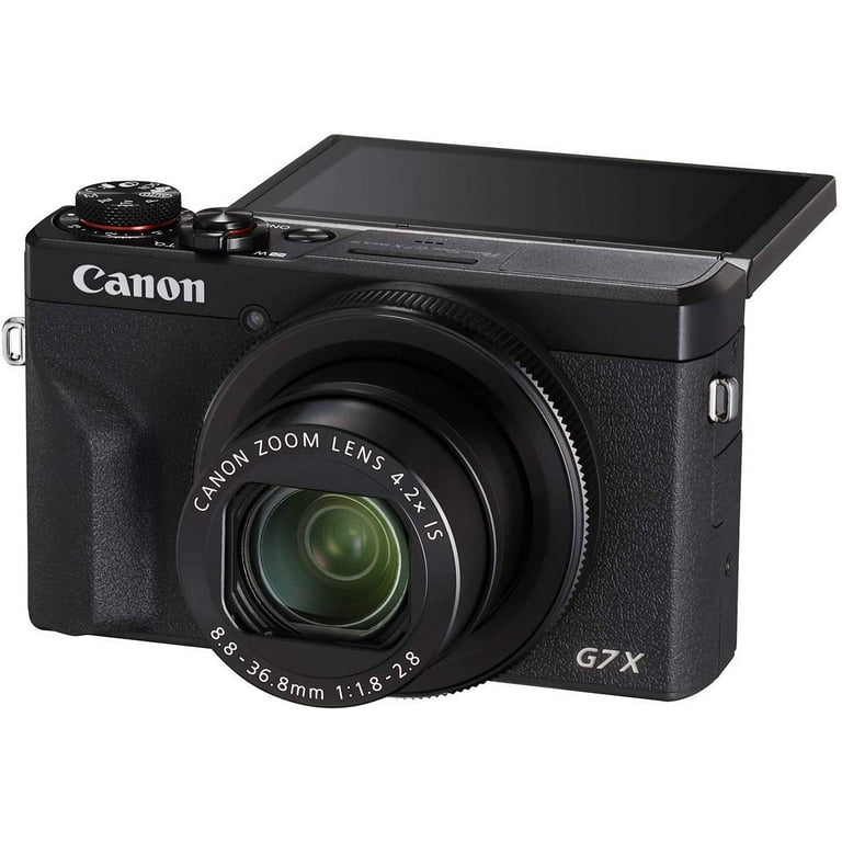 Canon PowerShot G7 X Mark III Digital Camera Black - Walmart.com Canon PowerShot G POWERSHOT G7 X MARK I…