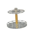thumbnail image 3 of Estante giratorio para copas de vino, soporte multifunción transparente y estable para copas de vino, expositor para gabinete, fiesta, cocina y hogar 10 ollas y 10 tazas, 3 of 8