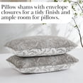 thumbnail image 6 of Elegant and Chic Lightweight Reversible Winter Brush Floral Patterned Quilt Set by Southshore Fine Linens, 6 of 9