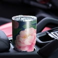 thumbnail image 4 of 30oz Colorful Floral Pattern Tumblers Stainless Steel Tumbler with Lid and Straw,Vacuum Insulated Double Wall Travel Tumbler Cups Mug with Cleaning Brush for Coffee,Tea, 4 of 7