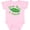 AD-Pink, variant on Inktastic Give Peas a Chance. Boys or Girls Baby Bodysuit