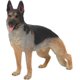 thumbnail image 1 of Realistic Large German Shepherd Plush - Stuffed Dog Model For Home Decor, 1 of 5