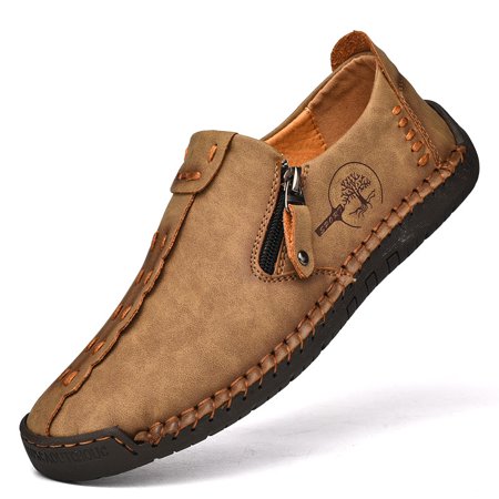 

Men s Vintage Lightweight Breathable Handmade Loafer Shoes For Outdoor