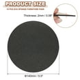 thumbnail image 2 of Uxcell 5.5 Inch EVA Furniture Pads, 10Pack 2mm Thick Sponge Foam Round Adhesive Non-slip Shockproof Protection Pad, 2 of 7
